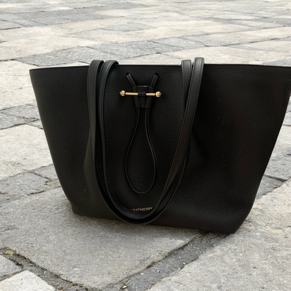Elegant Strathberry Osette Leather Shopper Tote Bag - Picture 4 of 16